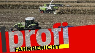 Claas Axion 900 & Jaguar 960 TerraTrac