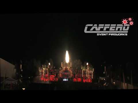 88. Caffero - Stage-vuurwerk op festival
