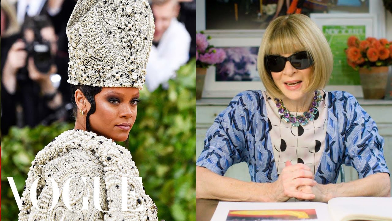 Anna Wintour Breaks Down 13 Met Gala Looks From 1974 to Now | Life in Looks | Vogue