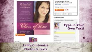 Creating Elegant Custom Graduation Invitations on Zazzle