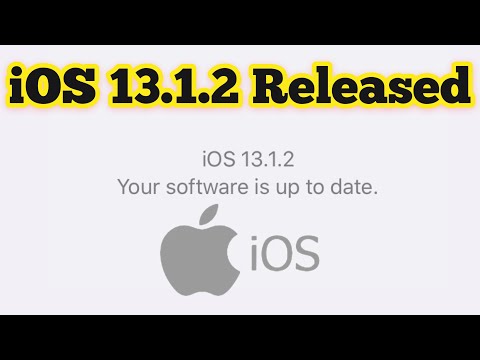 iOS 13.1.2 Released || iPhone New Update