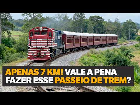 PASSEIO NO TREM DE GUARAREMA NO INTERIOR DE SÃO PAULO