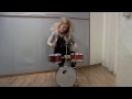therese grankvist on the drums 