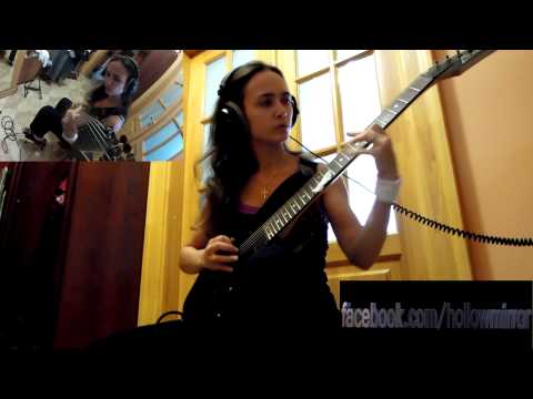 Polina Slavskaya(Hollow Mirror) Divine Heresy - Facebreaker guitar video