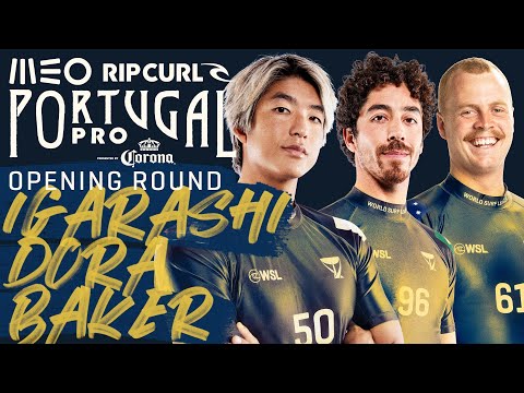 Kanoa Igarashi, Yago Dora, Jackson Baker | MEO Rip Curl Pro Portugal - Opening Round Heat Replay