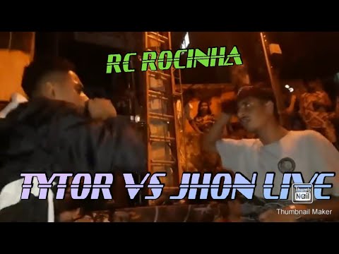 TITOR VS JHON LIVE 1A FASE RODA DA ROCINHA ED 20