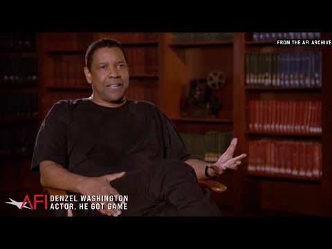 afbeelding Denzel Washington on Filming The Basketball scenes in He Got Game