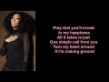 Sittin Up In My Room By Brandy Lyrics