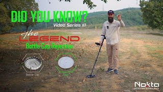 Did You Know? The Legend Metal Detector's Bottle Cap Rejection Feature