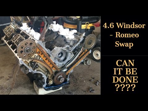 Swapping a Ford Windsor 4.6 with a Romeo 4.6 - YES, It Can Be Done!!!! - Differences