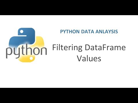 Python Pandas Tutorial 4 | Filtering Data Frame Values | Reducing Pandas Data Frame Values