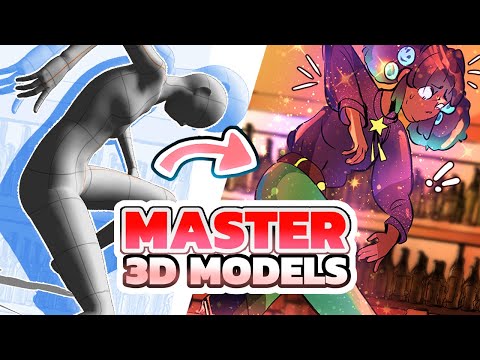 The ULTIMATE Guide To 3D Models | In Clip Studio Paint