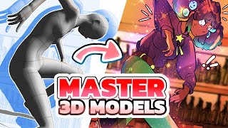 The ULTIMATE Guide To 3D Models | In Clip Studio Paint