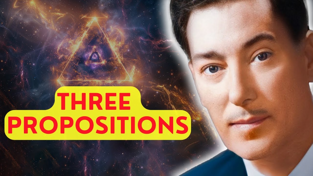 Three Propositions - Neville Goddard Lecture (High Quality Audio)