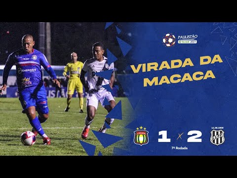Gols e lances de São Caetano x Ponte Preta