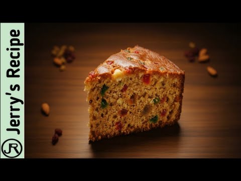 Best Plum Cake Recipe Without Alcohol | Rich & Moist Holiday Fruit Cake | Easy Step-by-Step Guide