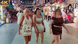 Kusadasi Nightlife: Hidden Alleyway Bars Exploration |4K UHD| 2025