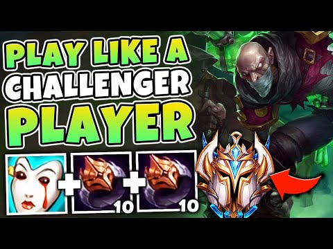 HOW TO PLAY SINGED LIKE A CHALLENGER PLAYER IN SEASON 10 - League of Legends