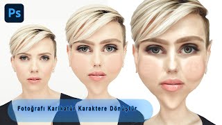 Photoshop Fotoğrafı Karikatür Karaktere Dönüştür