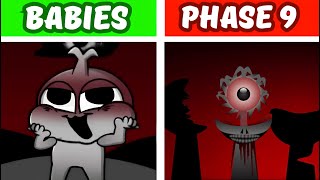 Incredibox:Babies Sprunki Animation VS Sprunki Phase 9