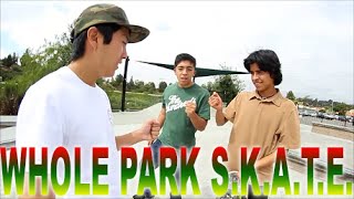 WHOLE SKATEPARK GAME OF SKATE