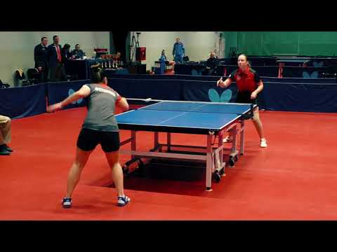 1.TIKHOMIROVA - FETYUKHINA RUSSIAN Championship table tennis настольный теннис