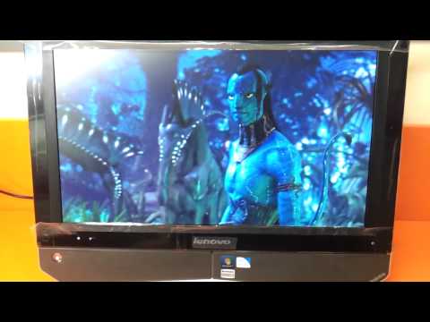 lenovo b320 all in one video review and viewing angles in hd