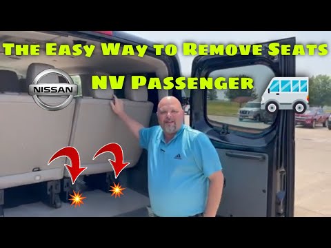 The Easy Way to Remove Seats from Your Nissan NV Passenger Van
