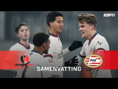 17-jarige KUHN schiet SCHITTEREND raak voor BELOFTEN PSV!😍 | Samenvatting Helmond Sport - Jong PSV