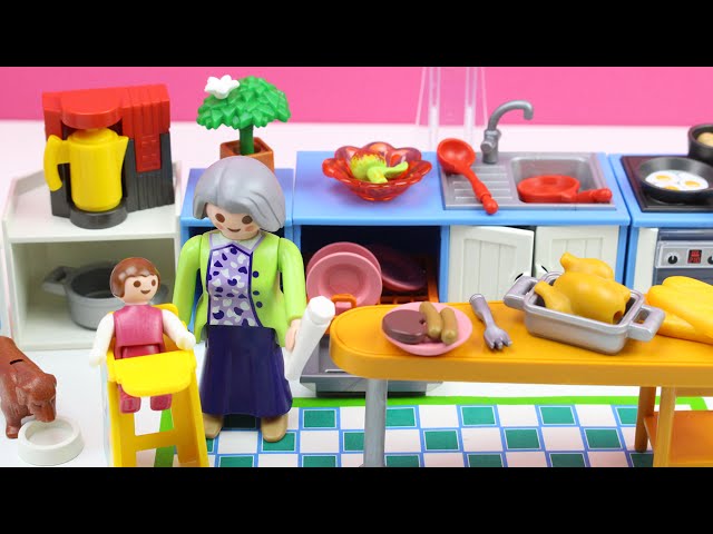Vídeo relacionado con PLAYMOBIL myLife 71608 Cocina, Cocina Completamente Equipada para Juegos de rol, Hecha de más del 80% de Materiales reciclados y de Base biológica, Juguetes para niños y niñas a Partir de 4 años