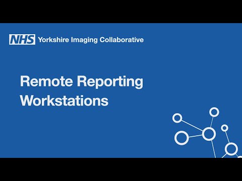 Guide to setting up remote reporting workstations