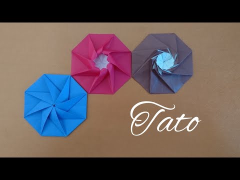 Origami Octagonal Tato/ Envelope 折纸信封