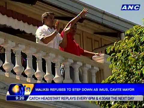 Maliksi refuses to step down as Imus, Cavite mayor