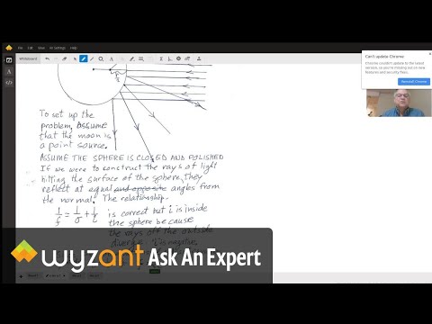 Position and the Diameter of the Moon's Image