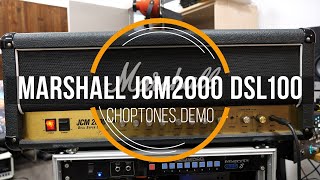 Video thumbnail for Marshall JCM2000 DSL100 | Playthrough Demo by ChoptonesOfficial