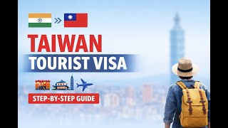 Taiwan Tourist Visa from India (2026 Guide)