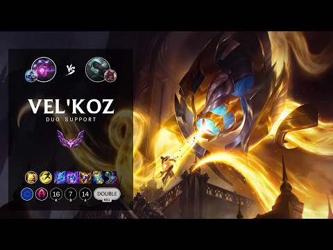Vel'Koz Support vs Senna - EUW Master Patch 12.7