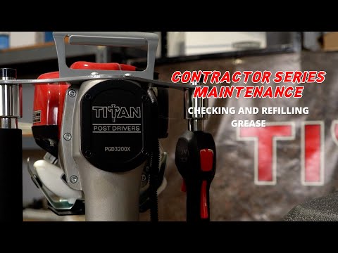 Titan Contractor Series: Checking and Refilling Grease on 3200X, 3200XPM, and 2000X