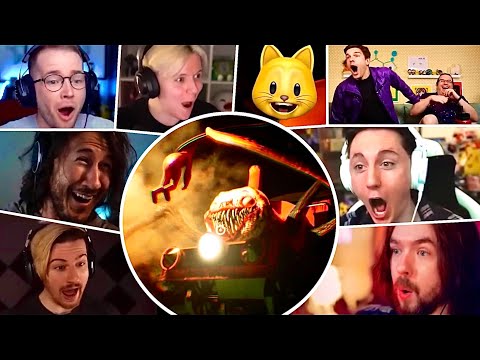 Everyone losing it over Choo Choo Charles in Garten of Banban 4