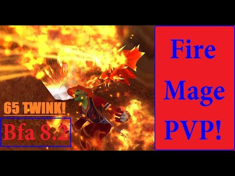 🔥BFA PATCH 8.2 FIRE MAGE PVP! Multi -- kills!🔥