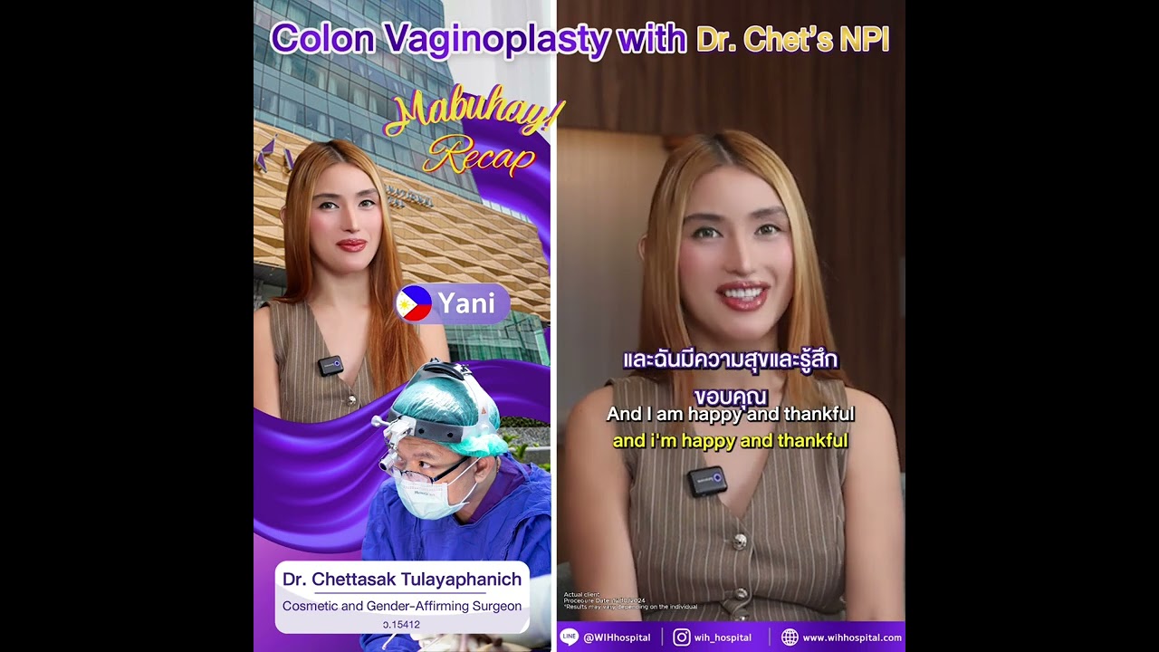 Today, Mula, Philippines, that dream came true, her Colon Vaginoplasty with Dr. Chettasak