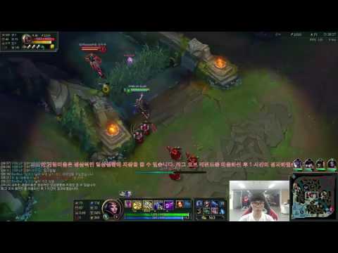 SKT T1 Faker Stream Best Play   LeBlanc vs Zed   MID 2