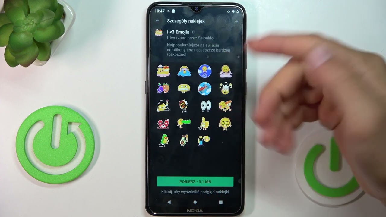 Jak pobrać naklejki do WhatsApp