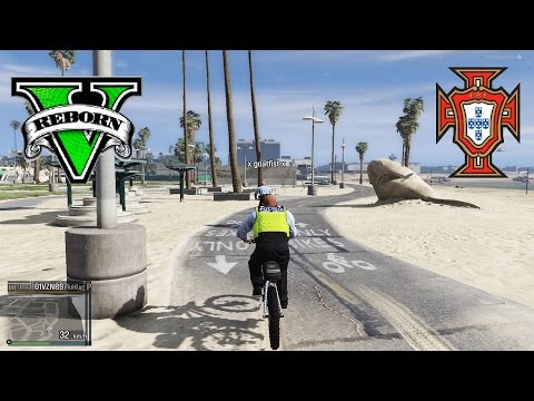 GTA 5 Policia Municipal de Cascais Beach Patrol Bicycle Fiver Server