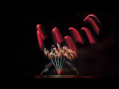 Ohňostroj Ignis Brunensis 2.7.2022 - 3.soutěžní "Labyrint lidských životů" (4K)