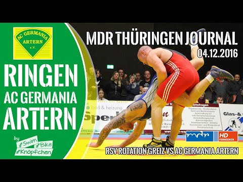 RSV Rotation Greiz vs AC Germania Artern | Ringen 2. Bundesliga | Klare Sache beim Derby | MDR