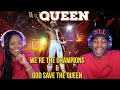 First Time Hearing Queen “We Are The Champions” & “God Save The Queen” Reaction | Asia and BJ