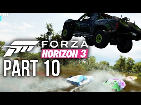 Forza Horizon 3 Gameplay Walkthrough Part 10 - RACING A BOAT (Full Game)
