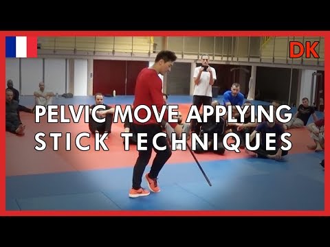 Pelvic move applying stick techniques - DK Yoo