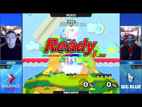 Patchless SSBM - BonkCushy (Pikachu) vs. Yasu (Marth) - Melee WQF